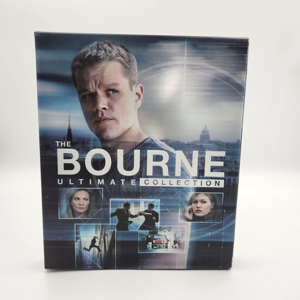 Universal Blu-ray The Bourne Ultimate Collection Action Thriller Movie Set